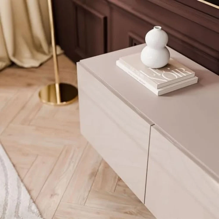 Lookway TV-Schrank COLGANTE 100 in Kaschmir Hochglanz Hängendes TV-Board – Bild 5