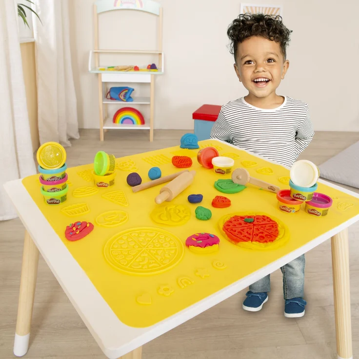 roba Spielset 'roba x Play-Doh' - Spiel- & Bastelmatte - 12x Play-Doh Knete – Bild 4