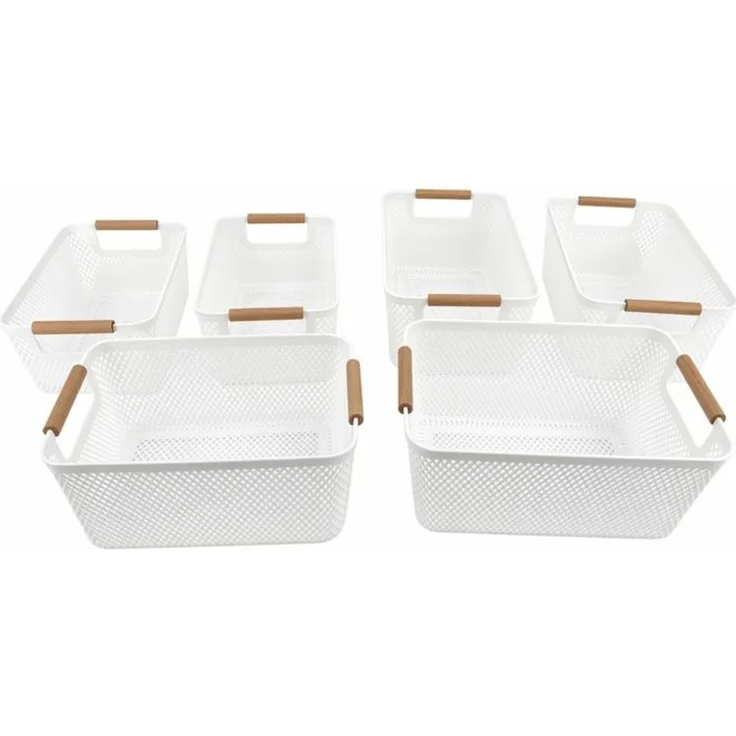 Relaxdays Aufbewahrungskorb 6er Set – Bild 10