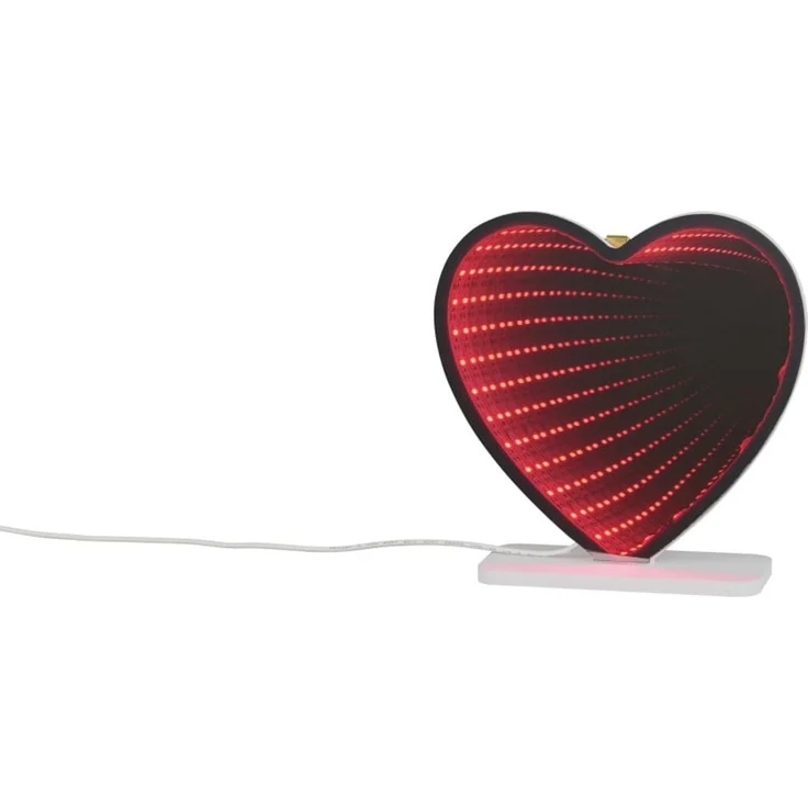 Reality LED-Wandleuchte Coracon rot USB-C-Anschluss – Bild 1