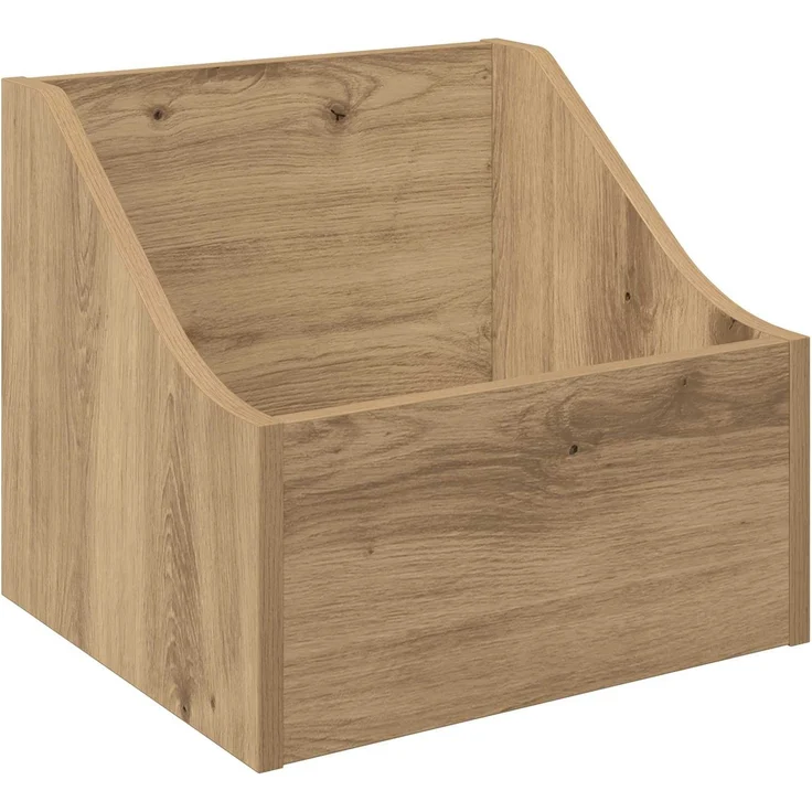vidaXL LP Plattenbox Artisan-Eiche 37 x 33 x 32 cm Holzwerkstoff 8012776 – Bild 2