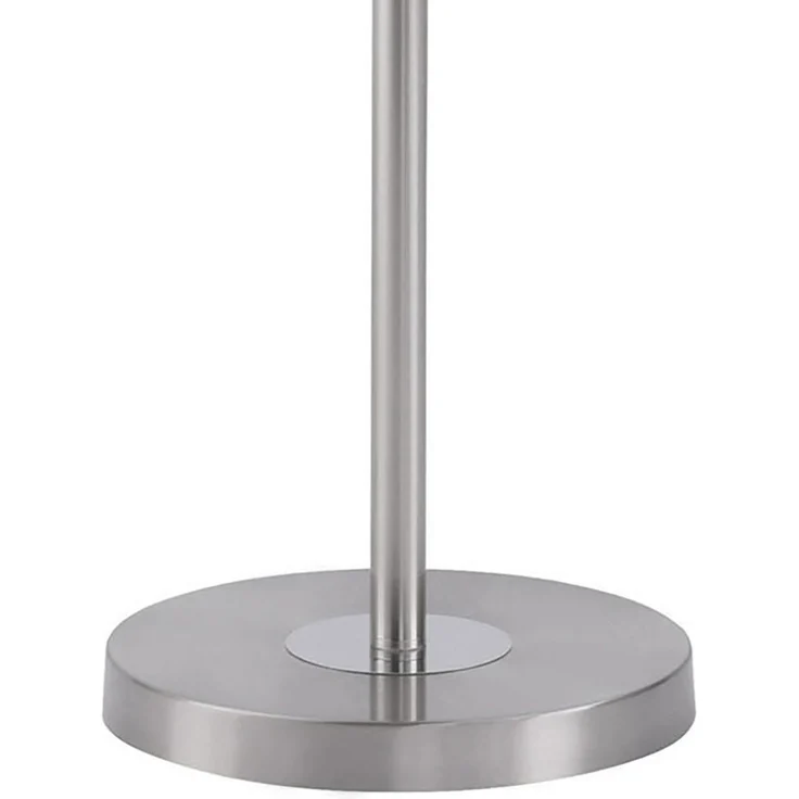 LED Deckenfluter, stahlfarben, Touchdimmer, Höhe 190 cm – Bild 8