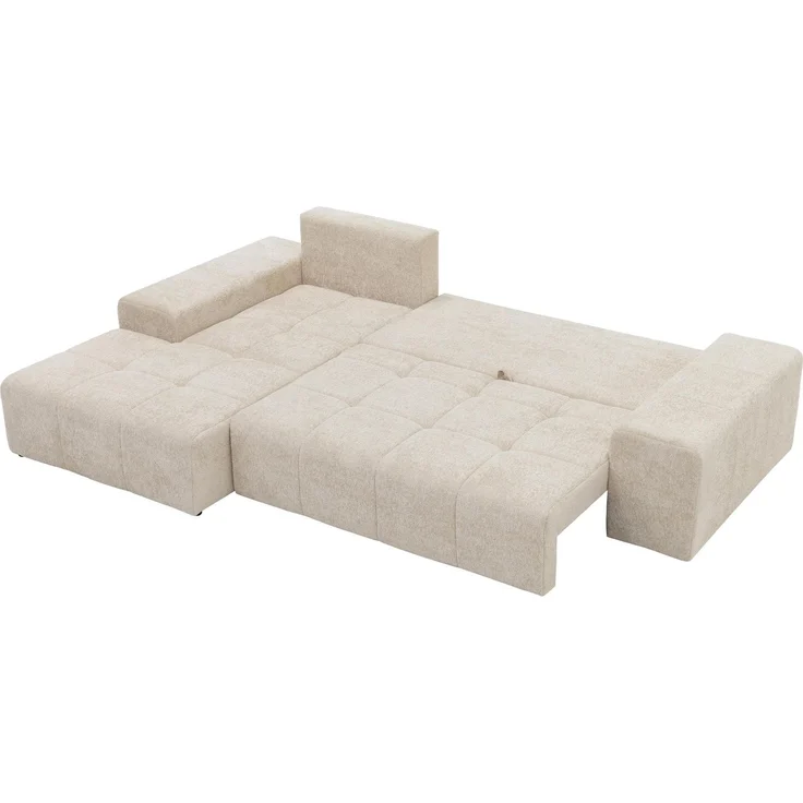 Mirjan24 Ecksofa Tonseo L (Farbe: Milky 80, Seite: Rechts), 78 x 173 x 275 cm – Bild 3