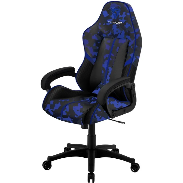 ThunderX3 BC1 CAMO Spielstuhl, Gaming Stühle Chair PC, Ergonomischer Gaming Stuhl, Schreibtischstuhl, Buerostuhl mit Verstel