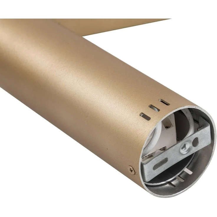 Lucande Hängeleuchte Melinay, LED, Metall, Gold / Messing Farbwechsel warmweiß / tageslicht IP20 mit Fernbedienung, LED 51 W gesamt, Farbwechsel warmweiß / tageslicht – Bild 7