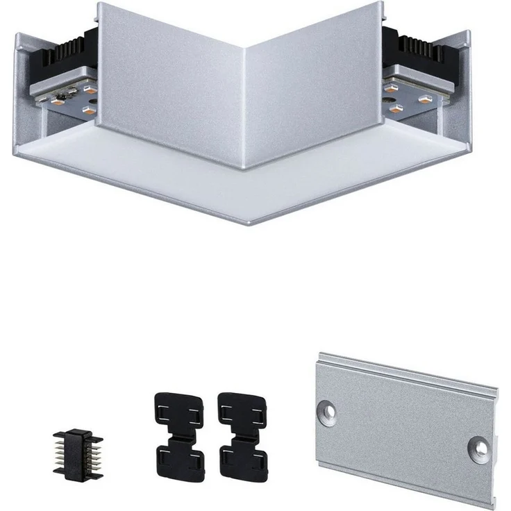 Paulmann Schienensystem-Leuchten Linion Lichtkanal 90 ° 2000lm/m 3000K, LED fest integriert, Warmweiß – Bild 2