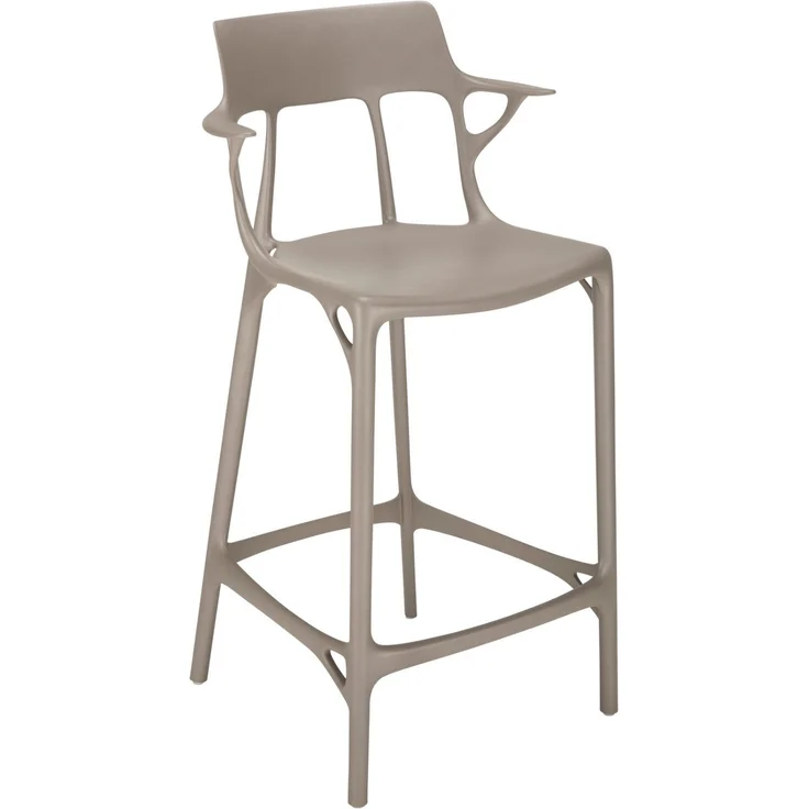 2er Set A.I. Barhocker grau – Bild 1