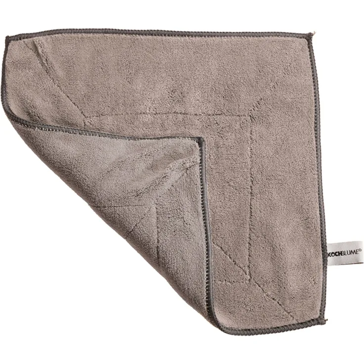 Kochblume Microfasertuch 30x30 cm L taupe