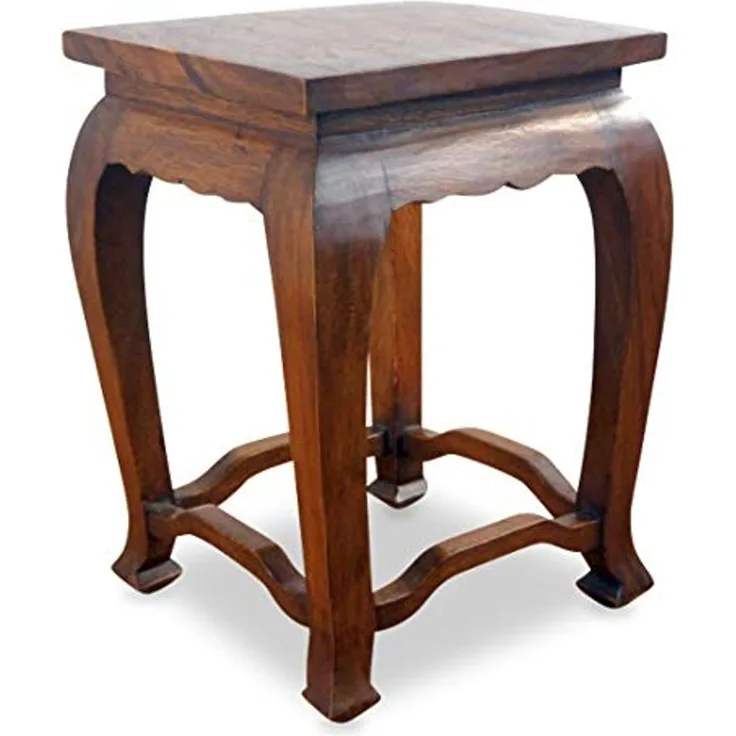 livasia Opiumtisch livasia Opiumtisch, Couchtisch, Beistelltisch Akazie, 36 x 36 x 50 cm