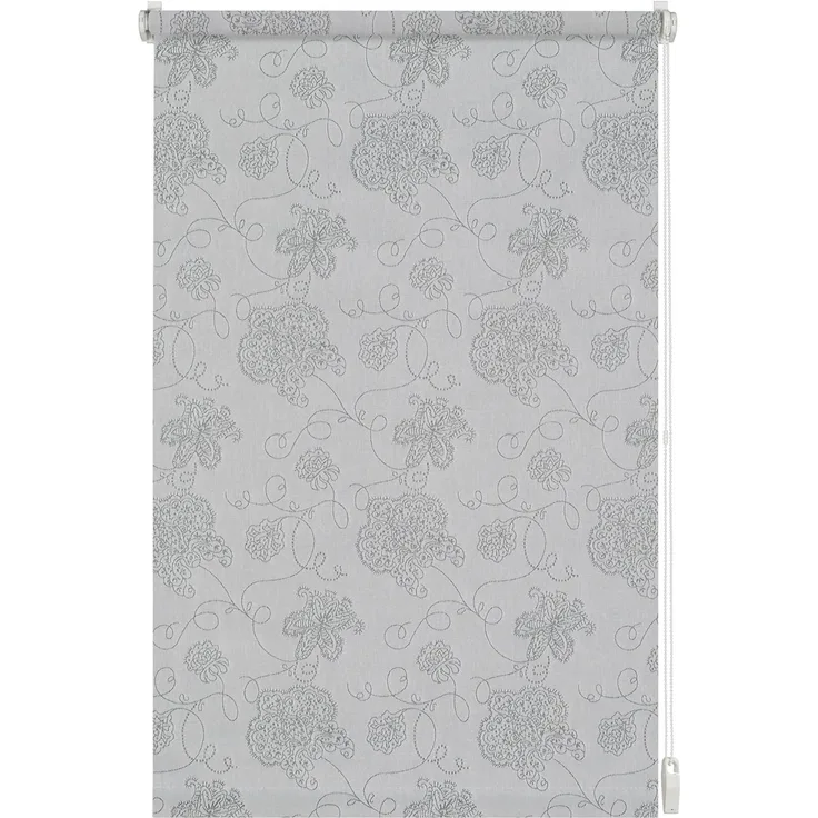Seitenzugrollo EASYFIX Rollo Dekor Stickerei, GARDINIA, Lichtschutz, mit Bohren/ohne Bohren, freihängend, Klemm- oder Schraubmontage, mit Stickerei Motiv