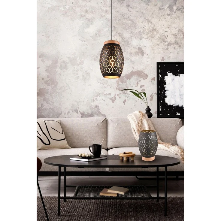 lightling Tischleuchte Bill, ohne Leuchtmittel, Schnurschalter, IP20 Indoor – Bild 3