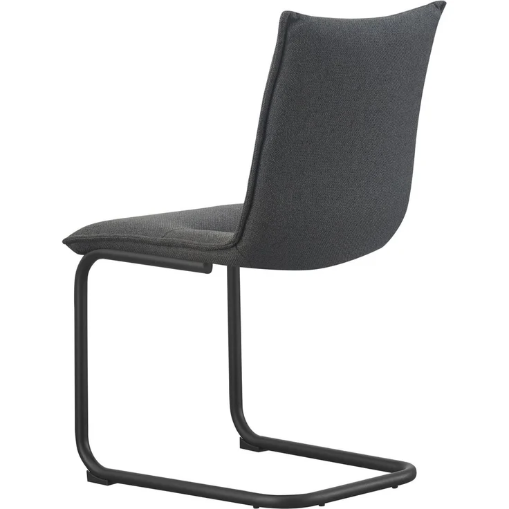 Schwinger-Stuhl 2er Set Torino Stühle in Anthrazit - gemütliches Design - B/H/T: 46x89x57 cm – Bild 7