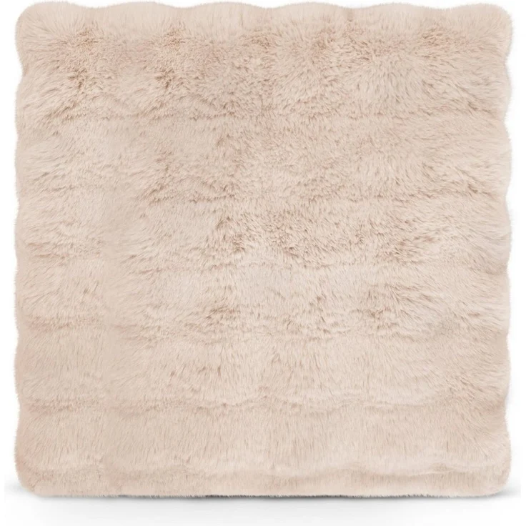 Aspero Kissenbezüge 2 Kissenbezüge aus Fellimitat 60x60 cm Milan, Dekokissen 60 x 60 cm aus hautsympathischem Material – in Felloptik – Bild 2