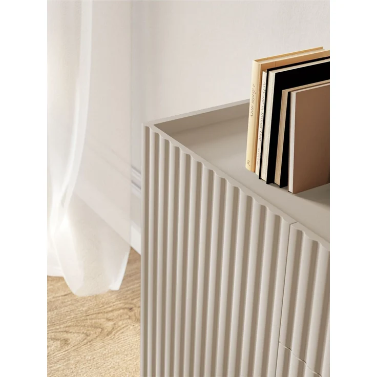 Selsey 'Fiorra' Sideboard 2-türig mit drei Schubladen, Greige, 144 cm – Bild 7