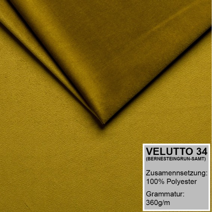 Polsterbett ORINO 120x200 mit Matratze, Bettkasten und Lattenrost. Farbe: Bernesteigraun 34 – Bild 3