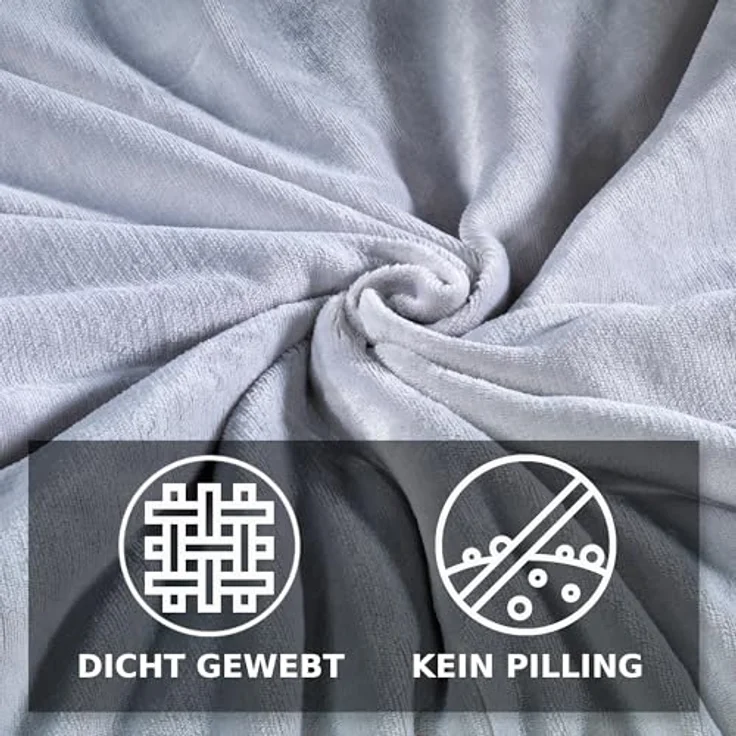 Malika Bettwäsche 135x200 + 80x80 cm Cashmere Touch Bettwäsche, atmungsaktiv, Mikrofaser, 2 teilig, Für Allergiker geeignet, pflegeleicht, angenehm weicher Stoff – Bild 6