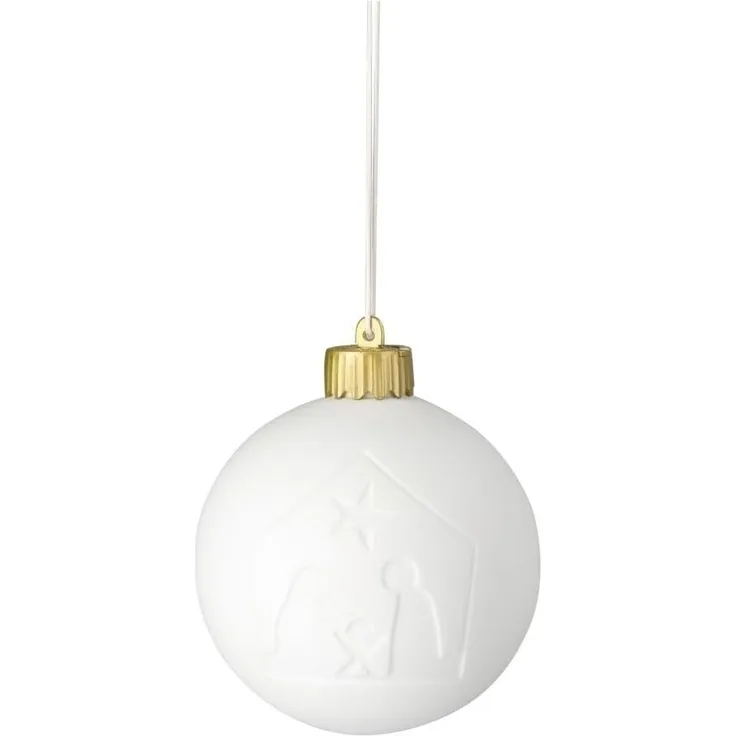 Räder LED Weihnachtslampe Krippe Kugel D. 9cm