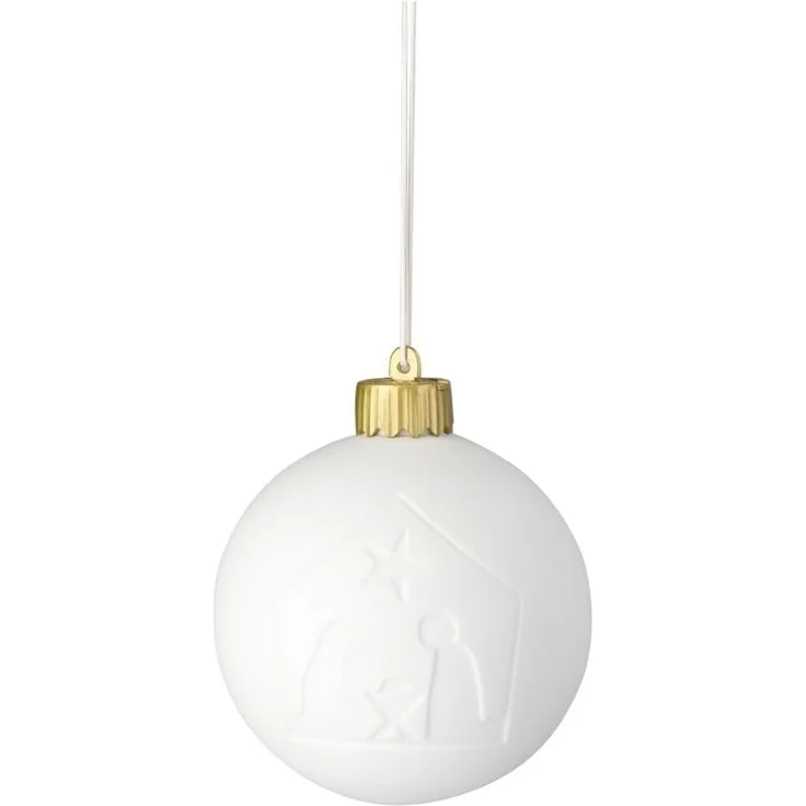 Räder LED Weihnachtslampe Krippe Kugel D. 9cm – Bild 1