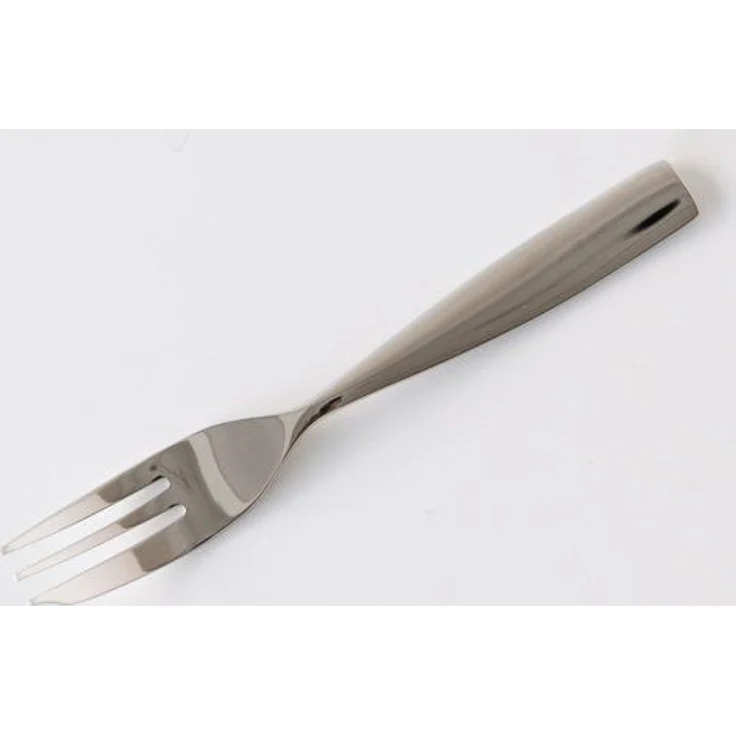 Alessi Dressed Kuchengabel, Edelstahl, Silber, 17x3. 7x2 cm, 6-Einheiten – Bild 2