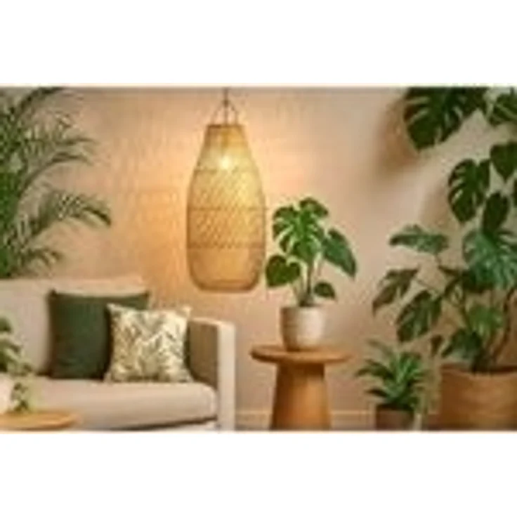 Rattan Pendelleuchte – Bild 14