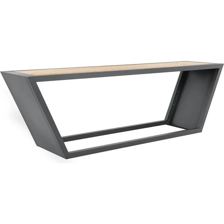 HOME DELUXE Sitzgarnitur aus Stahl KOBON Anthrazit - Made in Germany - 1 x Tisch – Bild 1