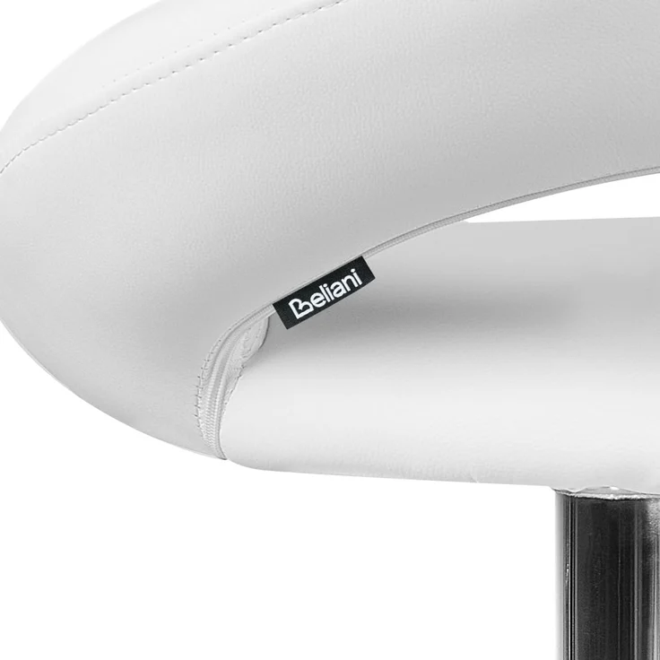 Barhocker Kunstleder weiß höhenverstellbar 2er Set PEORIA – Bild 9