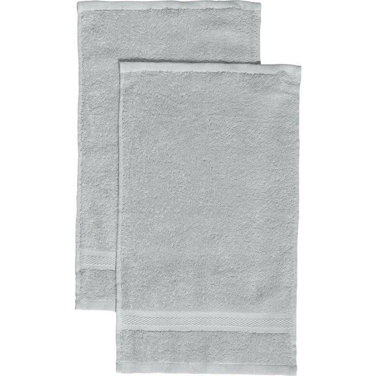 REDBEST Gästehandtuch Gästetuch "Chicago" 2er-Pack, Frottier (2-St), Walk-Frottier Uni – Bild 1