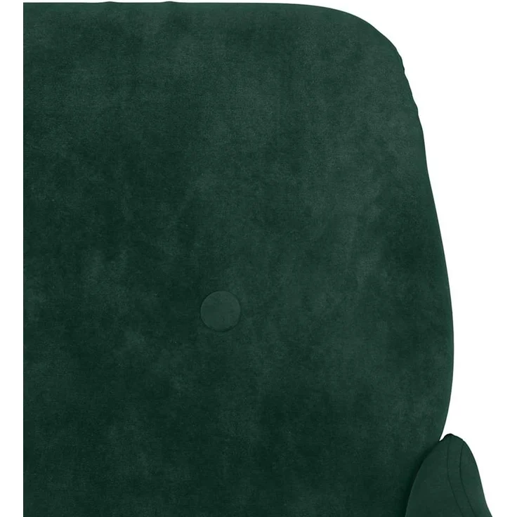 Sessel wohnzimmer, Relaxsessel Dunkelgrün 62x79x79 cm Samt – Bild 6