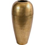 riess-ambiente Bodenvase ORIENTAL 50cm gold (Einzelartikel, 1 St), Deko · Blumen · Hammerschlag Design · Metall