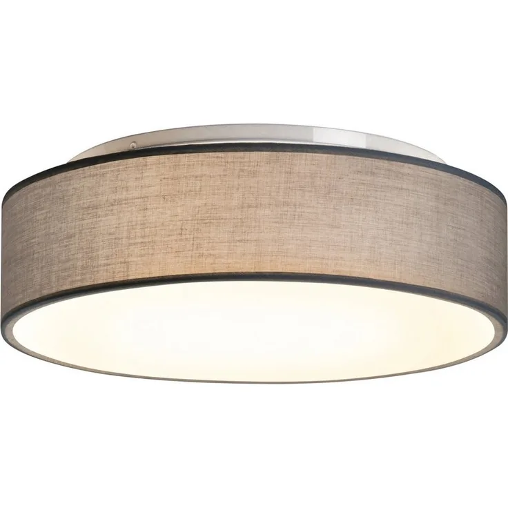 Zedelmaier Lampenschirm Deckenlampe Deckenleuchte mit Stoff-Lampenschirm, Wohnzimmerlampe Schlafzimmer Kinderzimmer Flur Lampe