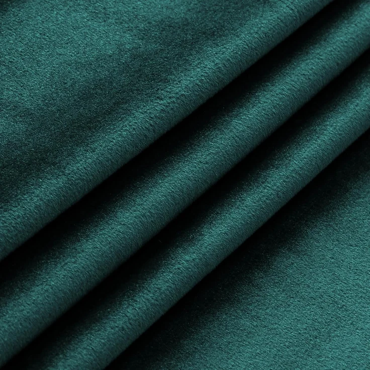Haus und Deko Gardine Vorhang Ösen 140x175 cm Verdunkelung Samt weich blickdicht Gardine, Ösen (1 St), Polyester – Bild 7