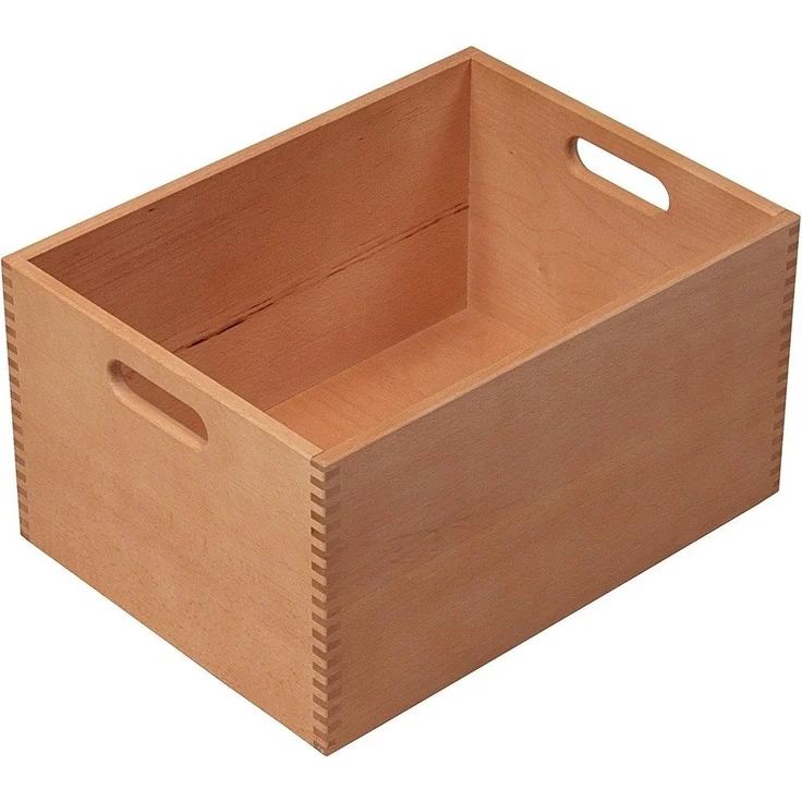 KESPER® Allzweckkiste Aufbewahrungsbox Staukiste Obstkiste Buchenholz 40x30x20 (1 St), Buchenholz – Bild 3