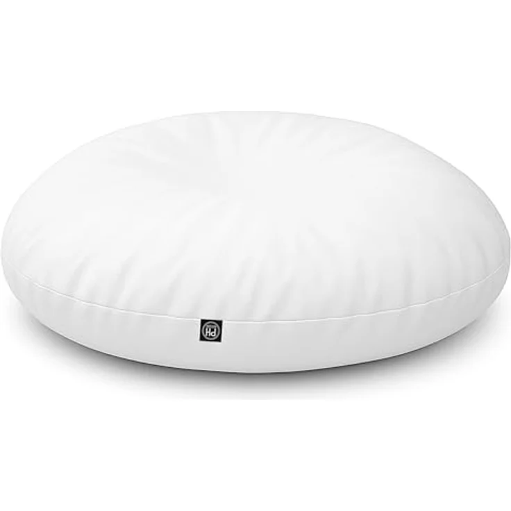 PATCH HOME 2-in-1 Sitzsack Sessel - Gaming Bean Bag mit Reißverschluss - Bereits befüllt, Ergonomisch & Robust für Kinder & Erwachsene - Indoor & Outdoor, Wetterfest (Weiß, 155cm) – Bild 8