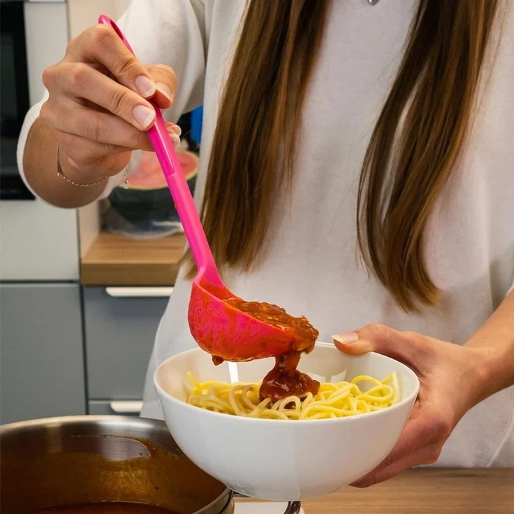 Kochblume Schöpflöffel Schöpfkelle S Türkis – Bild 2