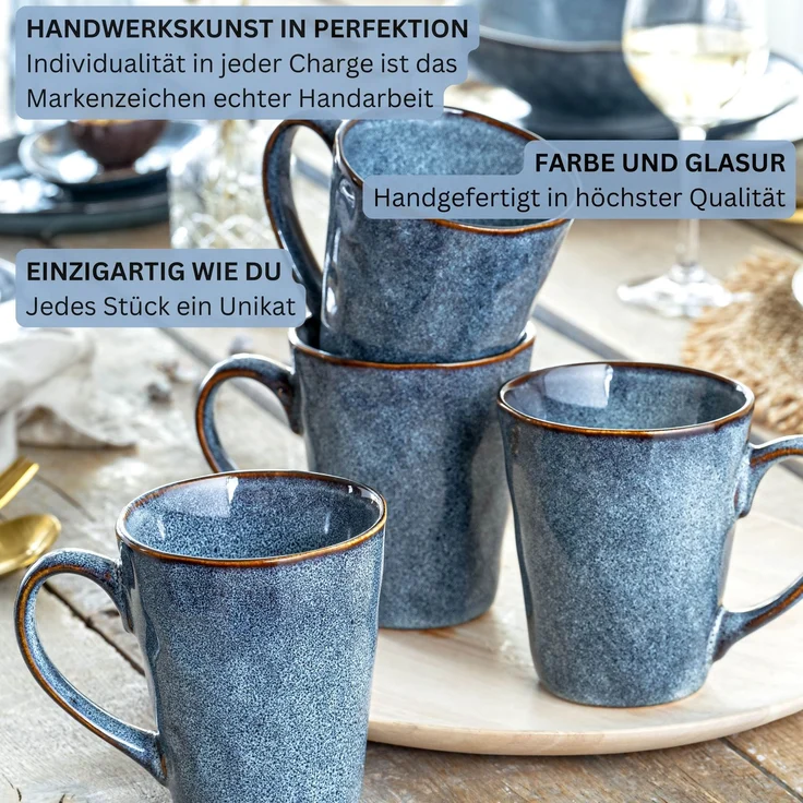 SÄNGER Kaffeebecher Set Darwin 4 teilig – Bild 10