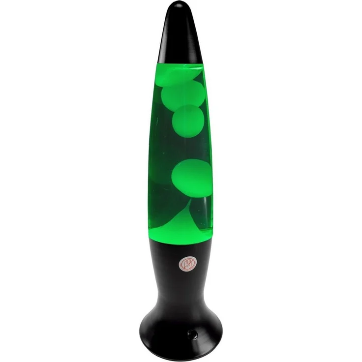 Lavalampe "CTL Funky LED" 40cm RGB Wasser & Wachs: Klar, Body: schwarz – Bild 1