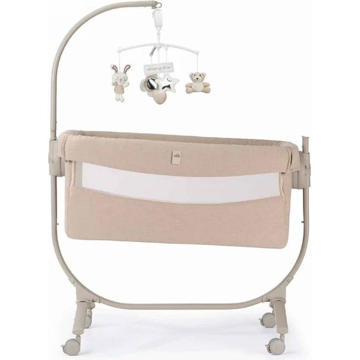 Baby Beistellbett Cullami | Mehr Farben verfügbar | inkl. Wippfunktion | 8-fach höhenverstellbar – Bild 6