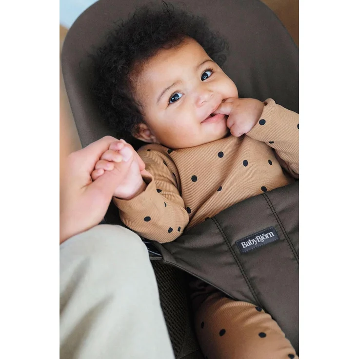 BabyBjörn 'Balance Soft Jersey' Wippe, gewebt dunkelgrau, 56 x 39 x 79 cm – Bild 2