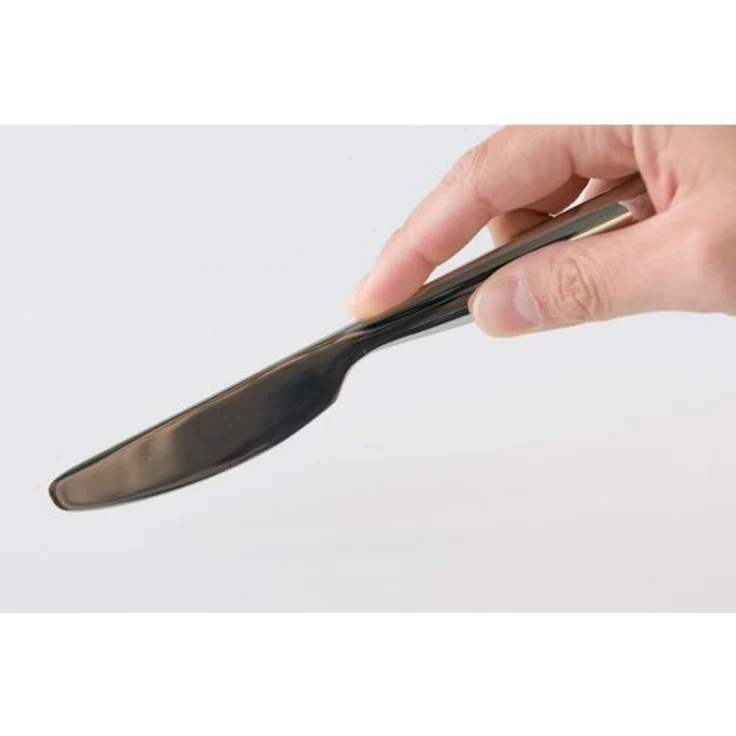 Alessi Tafelmesser, Stahl, Silber, 3 x 26 x 5 cm, 6-Einheiten – Bild 5