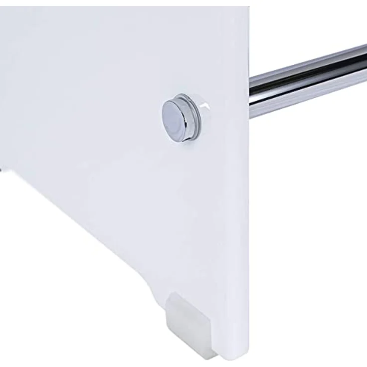 Schulte Duschhocker aus Acryl, rutschfest, ergonomisch, bis 130 kg belastbar, 47 cm hoch, alpinweiß – Bild 2