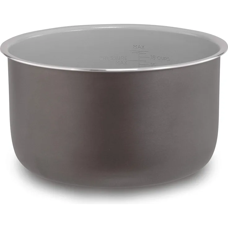 Ninja 102FY300 Foodi Nonstick Ceramic Coated Inner Pot, with 6. 5 Quart Capacity, and a Gray Finish