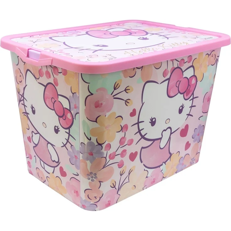 Hello Kitty Aufbewahrungsbox 23 l Kinderzimmer Box für Spielzeug – Bild 2