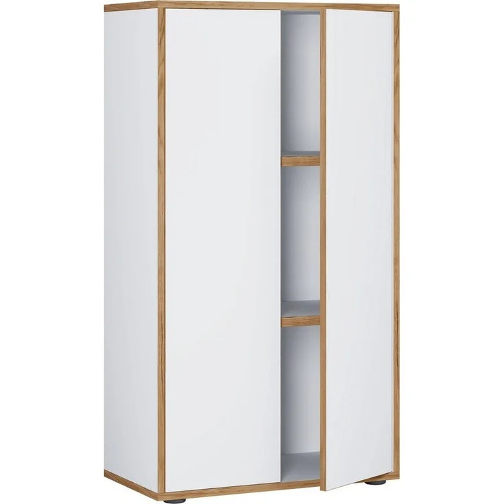 VCM Büroschrank Salia 920726 Weiß H. 110 x B. 60 x T. 33 cm – Bild 1