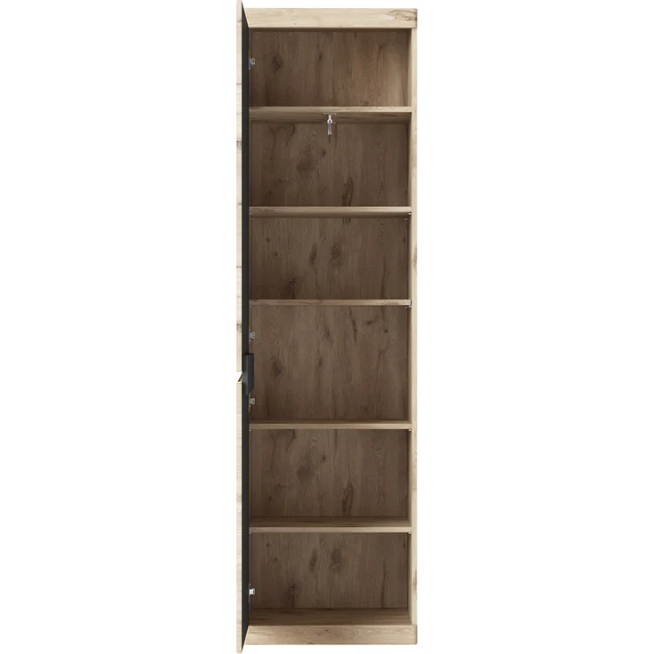 Garderoben Hochschrank modern in Eiche TRIPOLI-129 – Bild 3