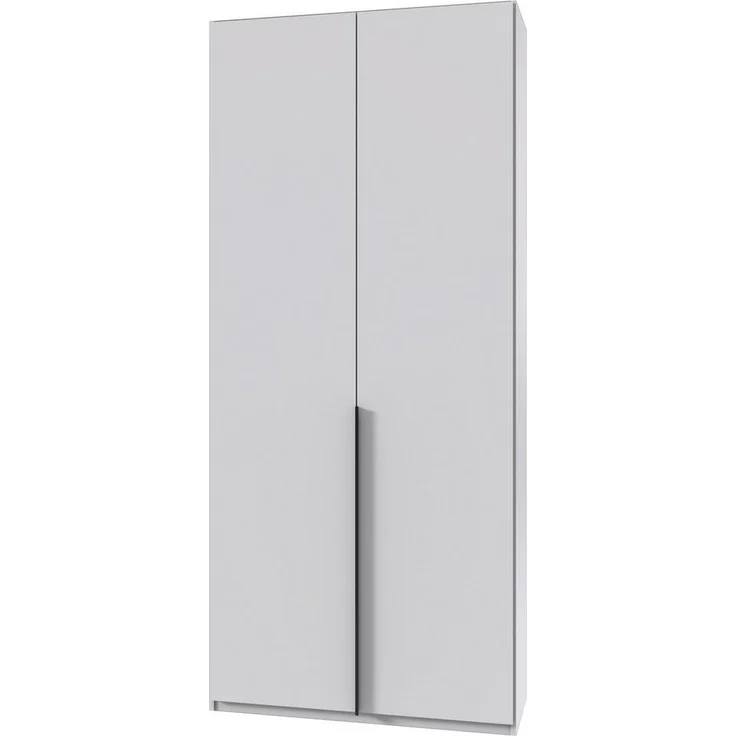 Wimex Kleiderschrank Mugano,in 5 Breiten,2 Höhen,2 Tiefen, viele Farben, Made in Germany (in Basic oder Premium Ausstattung) mit langen Griffen aus Metall, mit oder ohne Spiegel – Bild 5