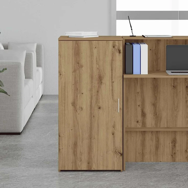 vidaXL Lagerschrank Artisan-Eiche 50x45x103,5 cm Holzwerkstoff 859050 – Bild 3