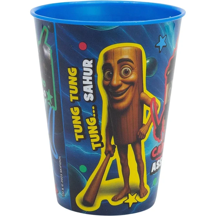 Italian Brainrot Trinkbecher 260 ml Kinder Tumbler für Alltag Freizeit – Bild 3