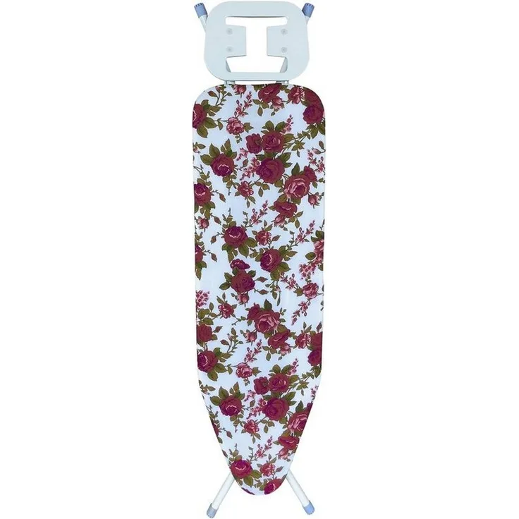 HTI-Line Bügelbrett Bügelbrett Ilona Rose, Bügelfläche 110x33 cm, Bügeltisch mit Bügeleisenablage