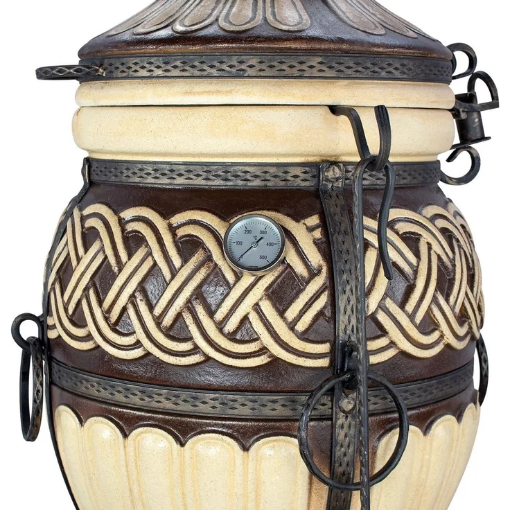 Tandoor Thor aus Schamott mit Zubehör Classic 7-teilig – Bild 7