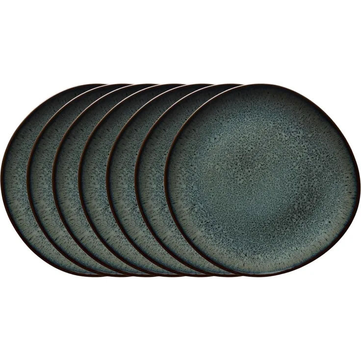 like Villeroy & Boch Lave gris Frühstücksteller 23,5 cm Set6